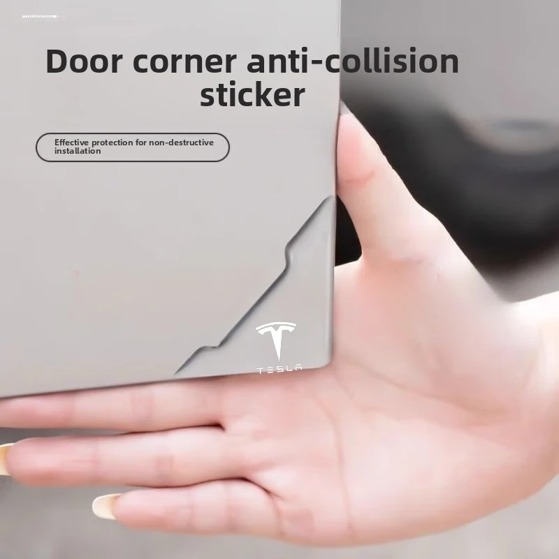 

Car door corner bumper scratch guard For Tesla Model 3 Model X S 2016-2023 Model Y Decals TM3 TMX TMS Model 3 Model Y
