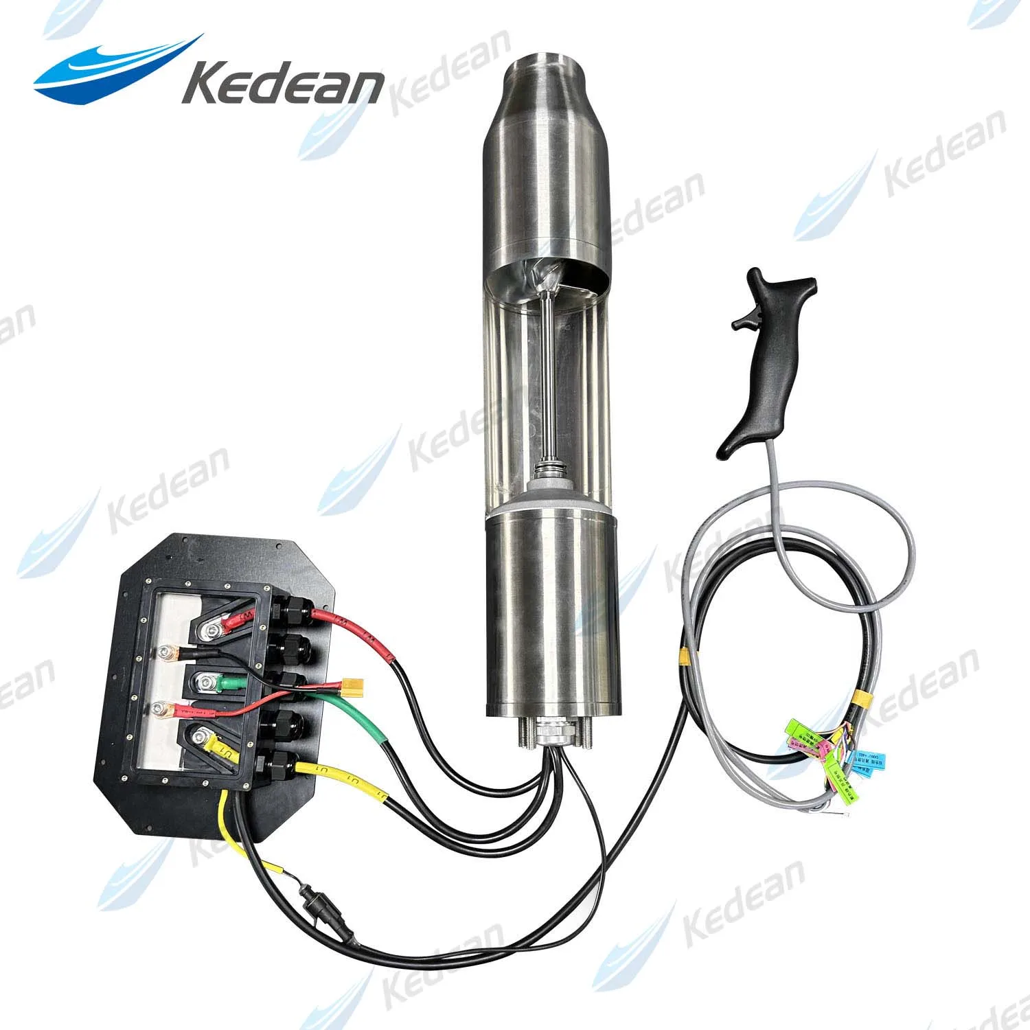 Surfboard Thruster Inflatable Boat Propeller, Waterproof Underwater Pump, High-Power Jet Motor