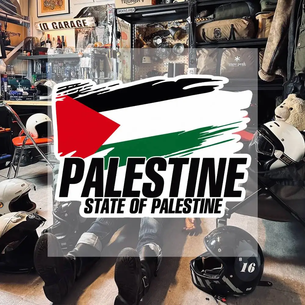 Palestine Aesthetic Graffiti Waterproof PVC Stickers for Car Motorcycle Skateboard Helmet Notebook
