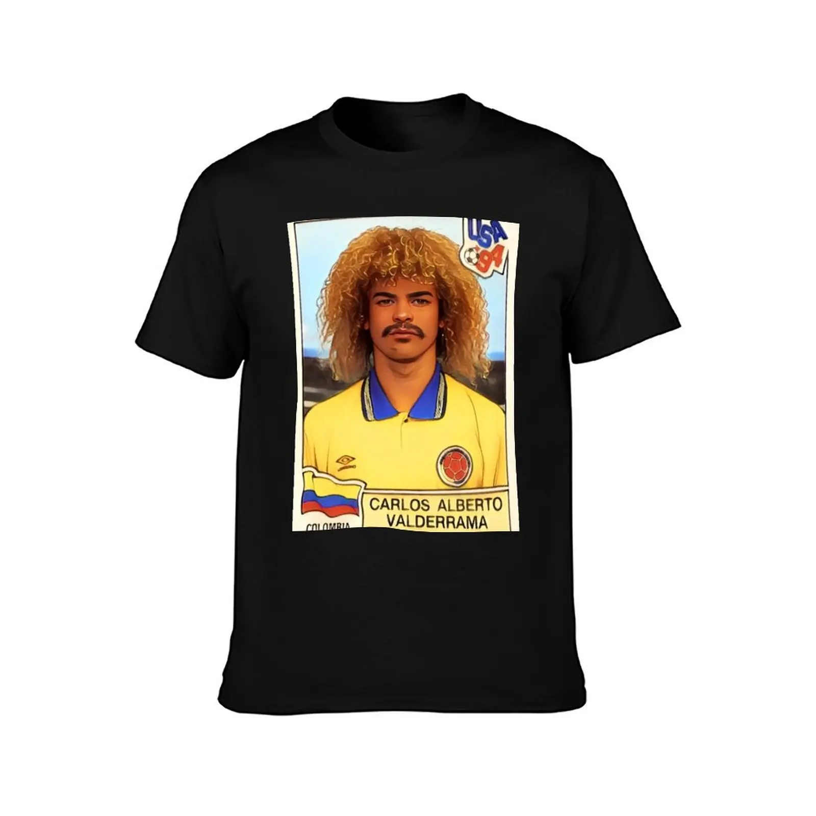 Pibe Valderrama Vintage Cartoon T-Shirt street wear shirts graphic anime heavyweight t shirts for men