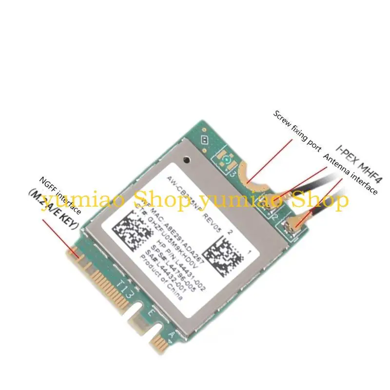 587B AW-CB375N M.2 Wifi Card 2.4G/5GHz Dual Band Wireless Adapter for Laptop