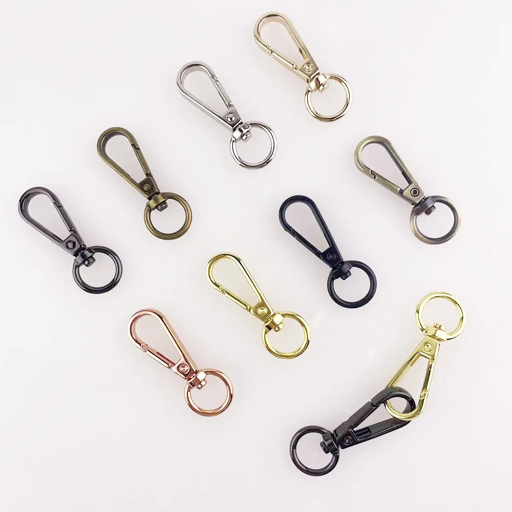20Pcs 13mm Inner Chain Connector Buckle Bag Strap Hanger Luggage 1/2 inch Dog Collar Swivel Clasps Clips Hook DIY Craft