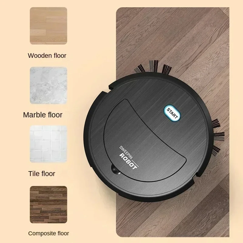 3 In 1 Smart Sweeping Robot Home Sweeper Intelligent Sweeping and Vacuuming Wireless Vacuum Cleaner Sweeping Robots For Home Use