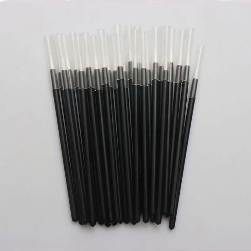 50pcs Disposable Painting Pen Beauty Tool Nail Gel Liner Brushes Nail Art Brush Eyeliner Eyeline Makeup Tools Manicure
