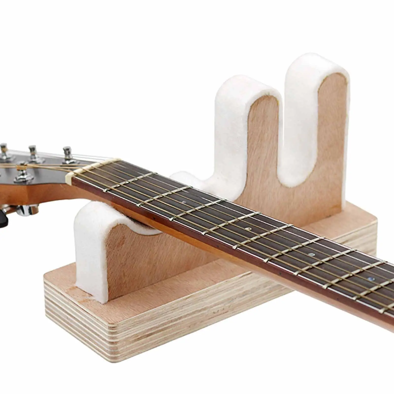 

Guitar Neck Rest Cork Guitar Neck Support Pillow Cradle Holder Soft Cloth Elegant Cradle Holder for Violin Banjo Bass