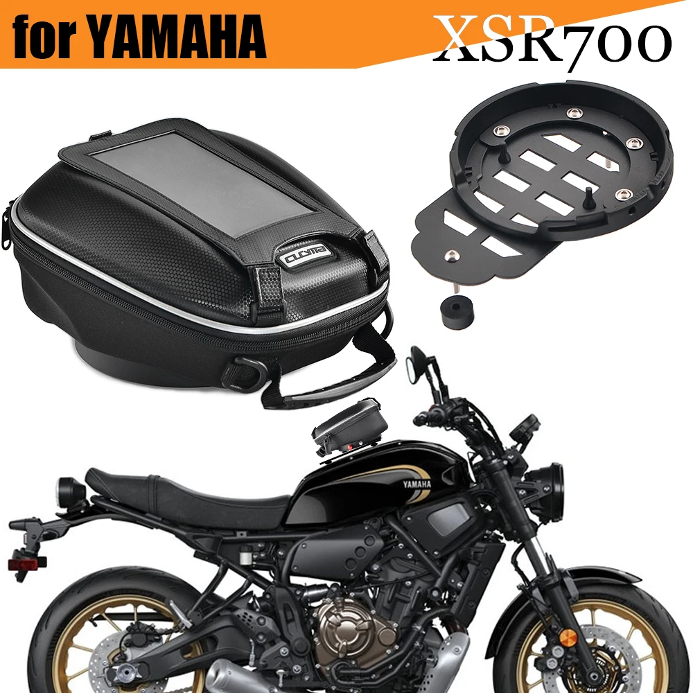 Tank Bags for YAMAHA XSR700 Motorcycle Navigation Tool Luggage Top Case Quick Lock Bag