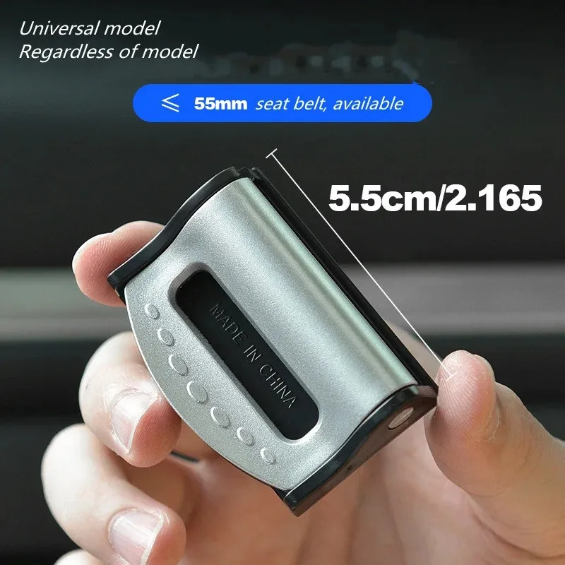 Universal Car Safety Belt Clips Slip-Resistant Seat Belt Buckle Simple Clamp Fixing Clip Strong Auto Seat Belt Clamp Fixing Clip 6