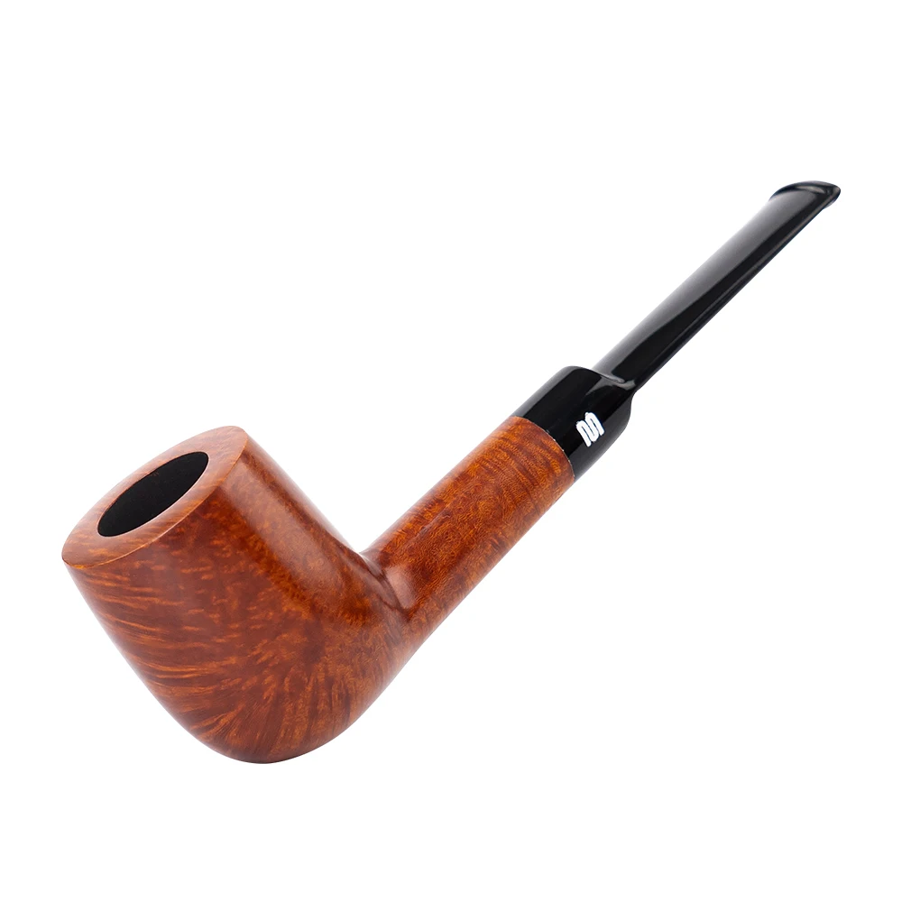 BILLIARD CURVET model tobacco pipe briar tobacco pipe saddle pipe mouthpiece straight handle bowl diameter 19mm bowl depth 37mm