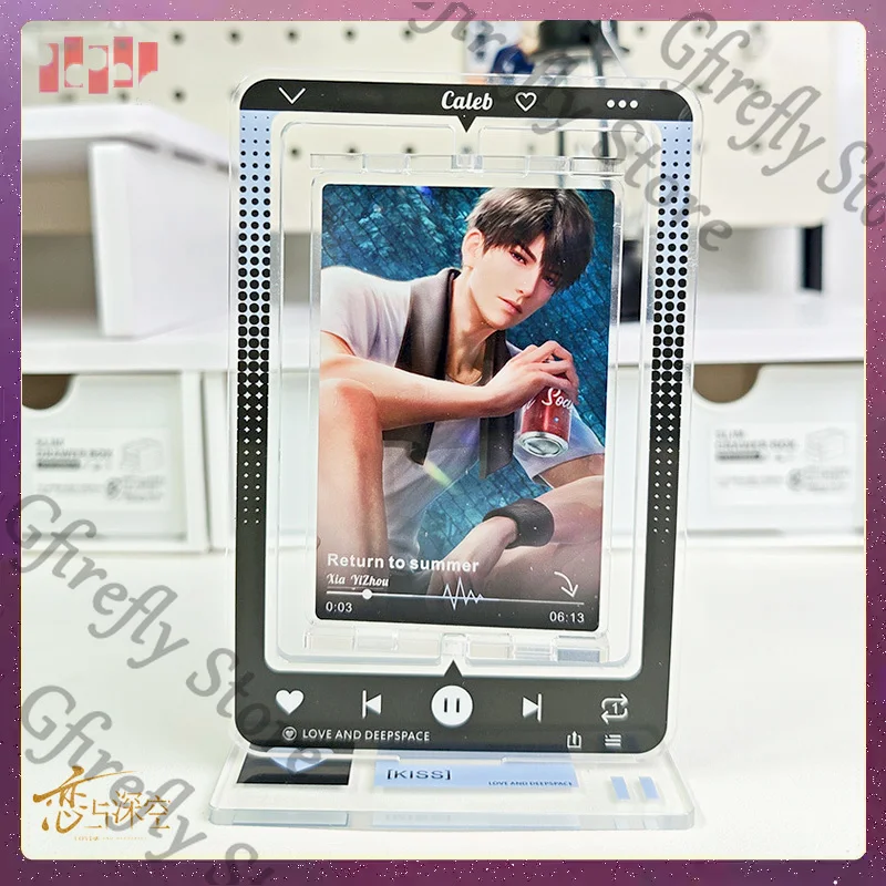 

Love and Deepspace Interlayer Anime Sting Plate Rotate Caleb Indicative Board Decoration Desktop Gift