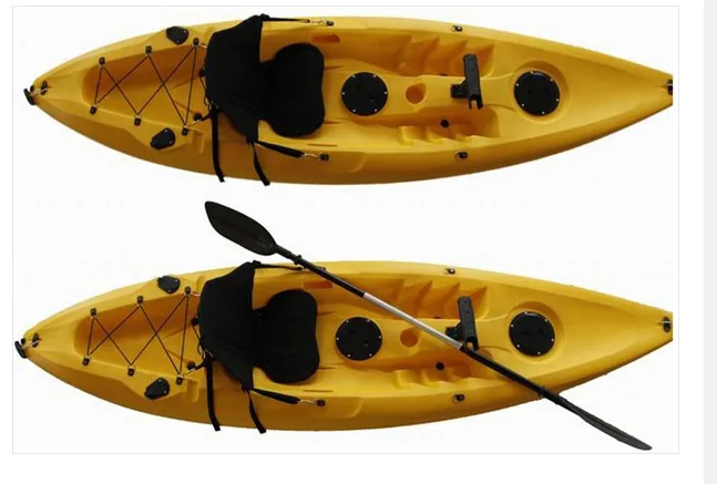

Plastic Single Sit on Top Kayak with Paddle and Accessories