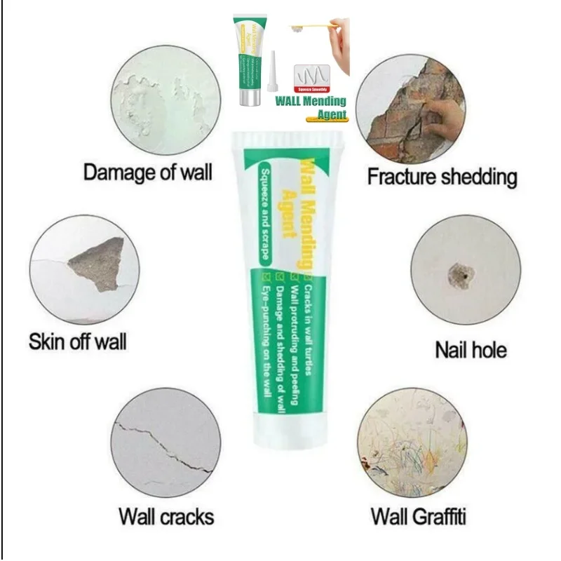 Wall Repair Paste Household Anti-mildew and Waterproof Wall Crack Repair Agent Wall Nail Hole Repair Graffiti Paint Tools