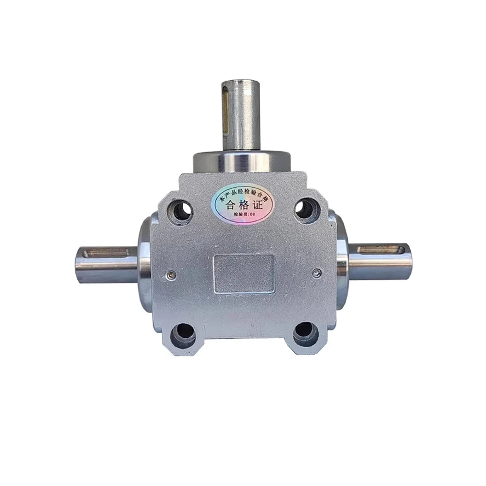 Stainless Steel Right Angle Steering Box Cast Steel Gearbox 40N.M Large Load 2.5 Module 16 Teeth 90 Degree Commutator Gear BB