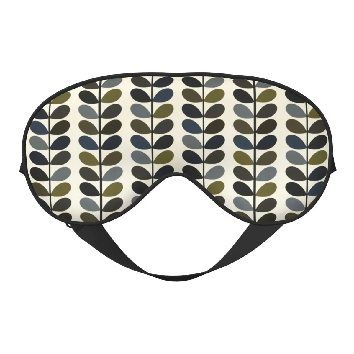 

Orla Kiely Mid Century Modern Soft Eye Mask Double Side Scandinavian Blindfold For Ourdoor Creative Block Out Light Eyepatch
