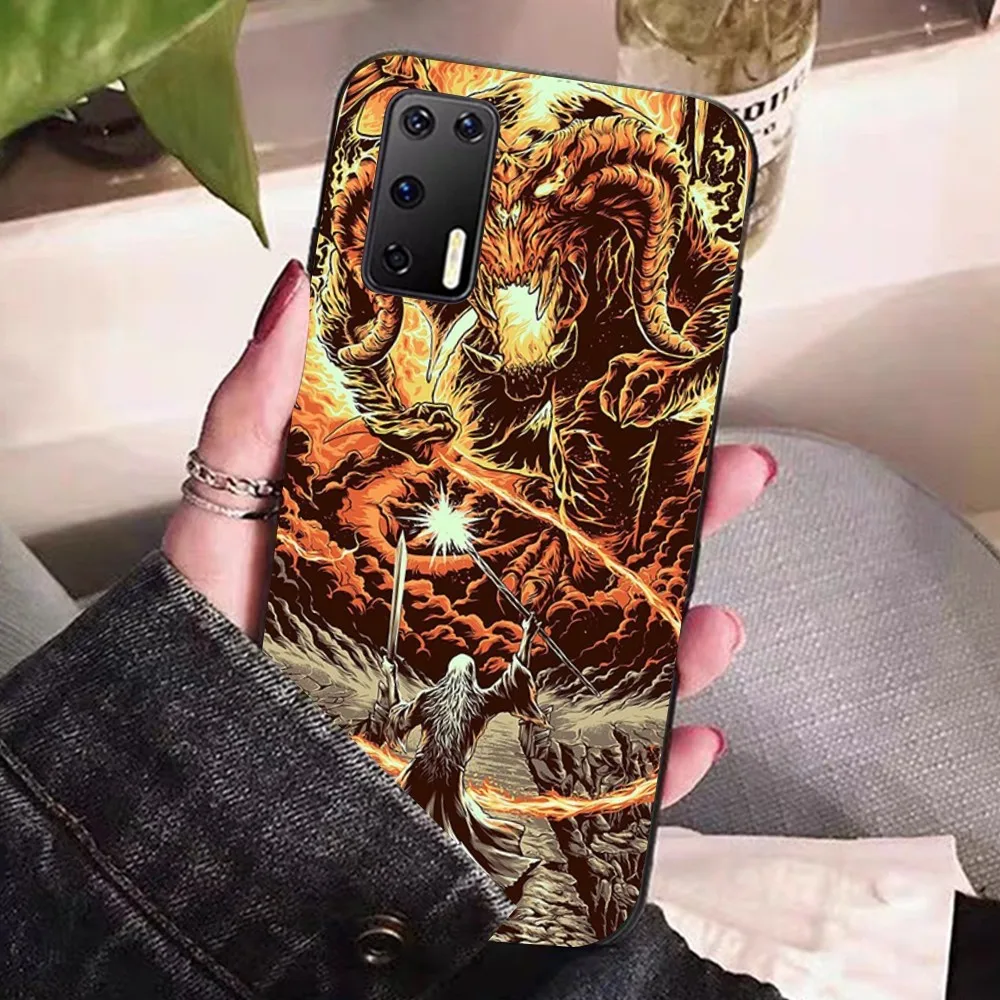 The L-Lord of the R-Rings  Phone Case For Huawei P 8 9 10 20 30 40 50 Pro Lite Psmart Honor 10 lite 70 Mate 20lite