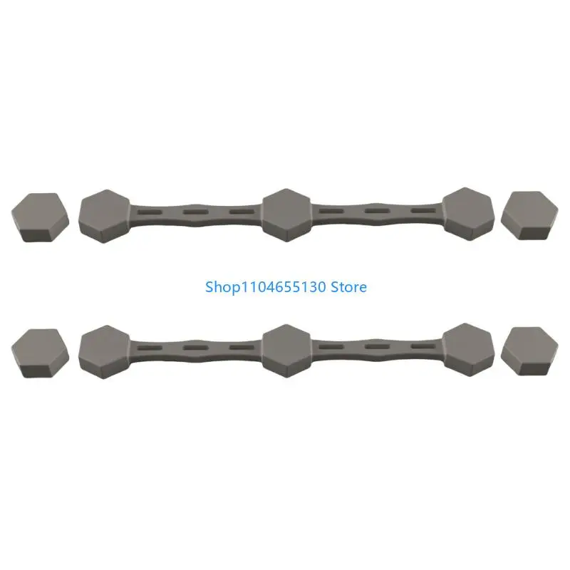 2 stks luchtfriteuten papieren clip set siliconen magnetische gespen keukengereedschap voor bakken