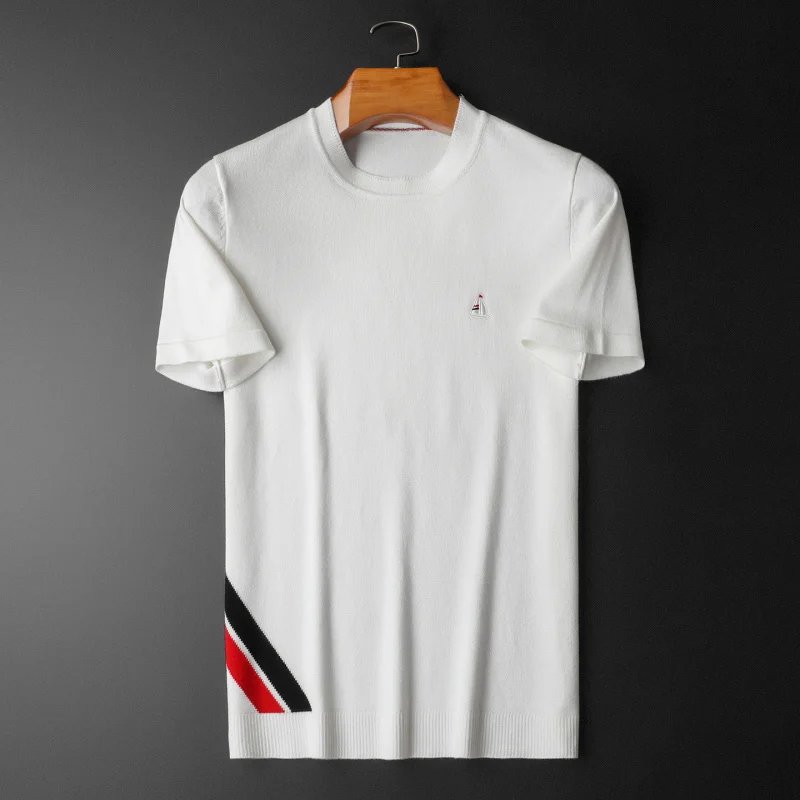 

Faionable Luxury Men's Knitted Wool Sweater ort Sve round Ne f Sve Autumn Winter Casual Comfortable Breathable