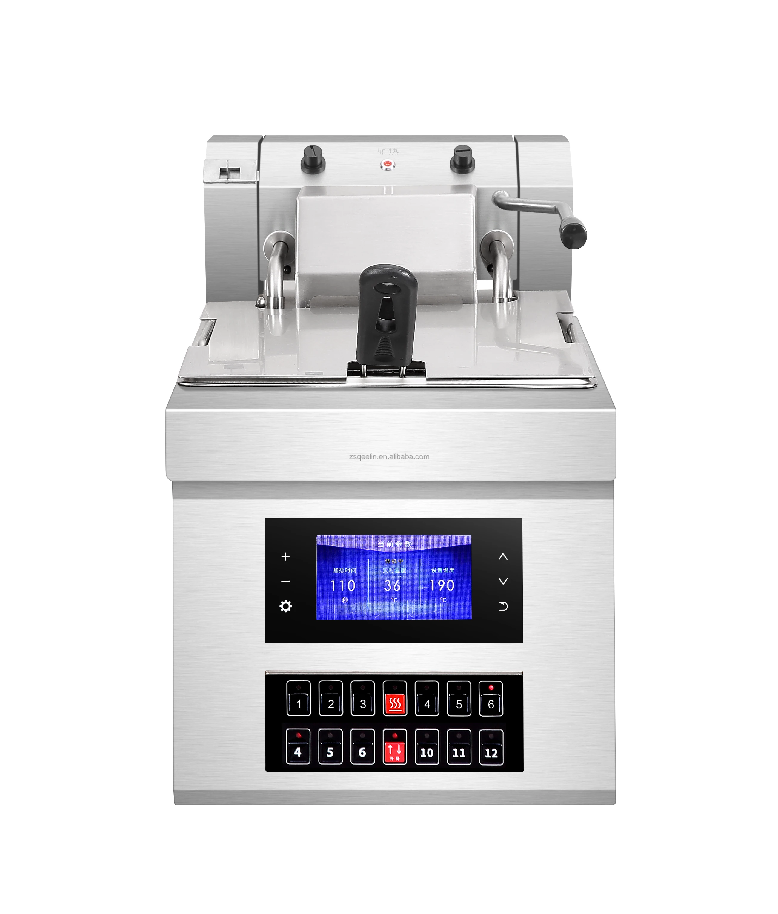 New Used Condition Available Multifunctional Electric Automatic Lifting Deep Fryer for Home Restaurant Hotel Food Shop Use
