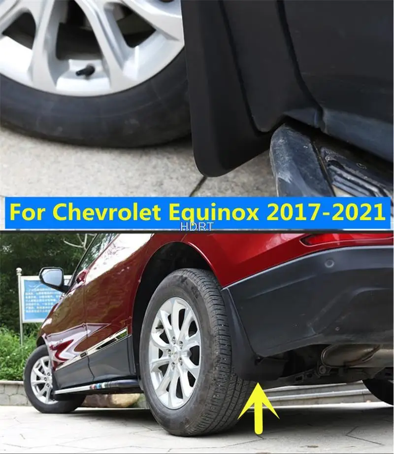 

For Chevrolet Equinox 2017 2018 2019 2020 2021 Car Mudguard Anti-splash Anti-Fouling Front Rear Fender Exterior Part Accessories