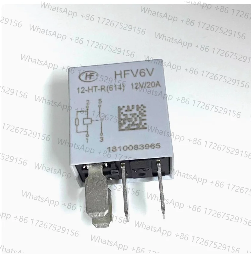 3 peça relé de luz de neblina original hfv6v 12-ht-r(614)12v 4 pinos 20a cs75 para desgaste e rasgo