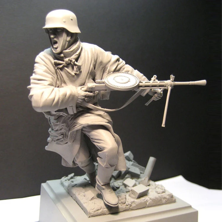 1 / 16 Resin Figure Soldier Man Model Soldiers Of The Sixth Legion Of White Model