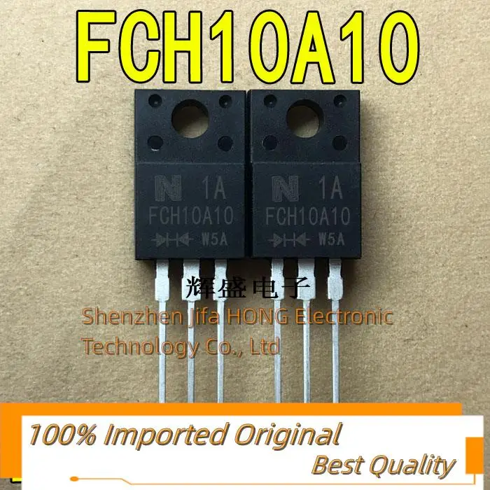 10PCS/Lot   FCH10A10  TO-220F 10A 100V  Imported Original  Best Quality