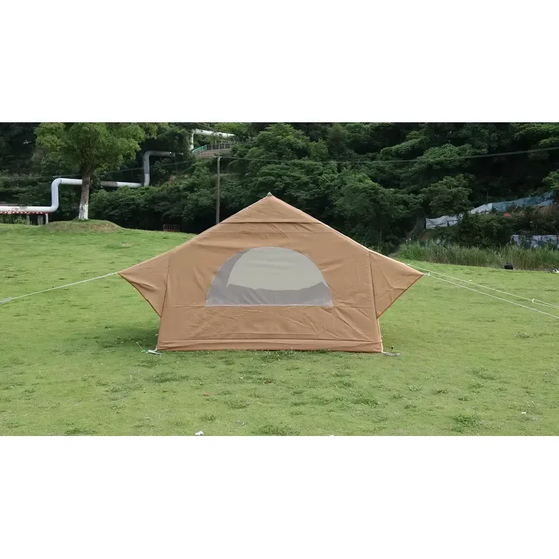 Inflatable Air Tent for 1-2 Persons Quick Setup Camping Shelter Outdoor Hiking Beach Tent No Pump Needed Portable Lightweight