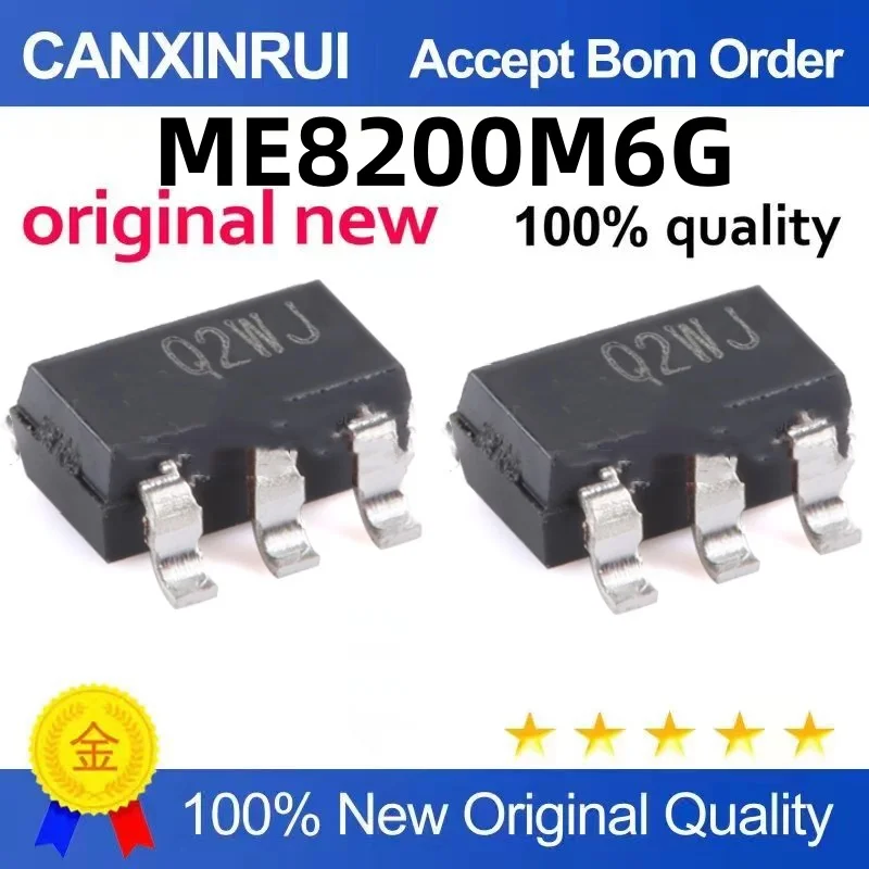 

（100 pieces）ME8200M6G ME8200M6 G-N SOT23-6L AC/DC Converter Power Control Chip