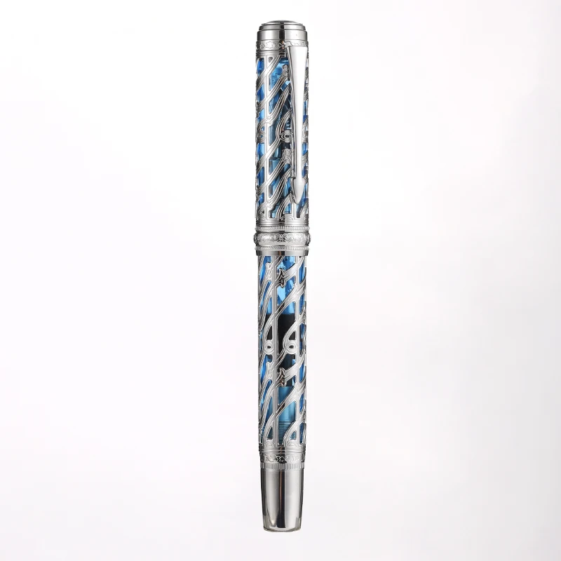 

LT Hongdian A6 EF/F/Nib Piston Fountain Pen Hollowing process High end Exquisite Business Gift