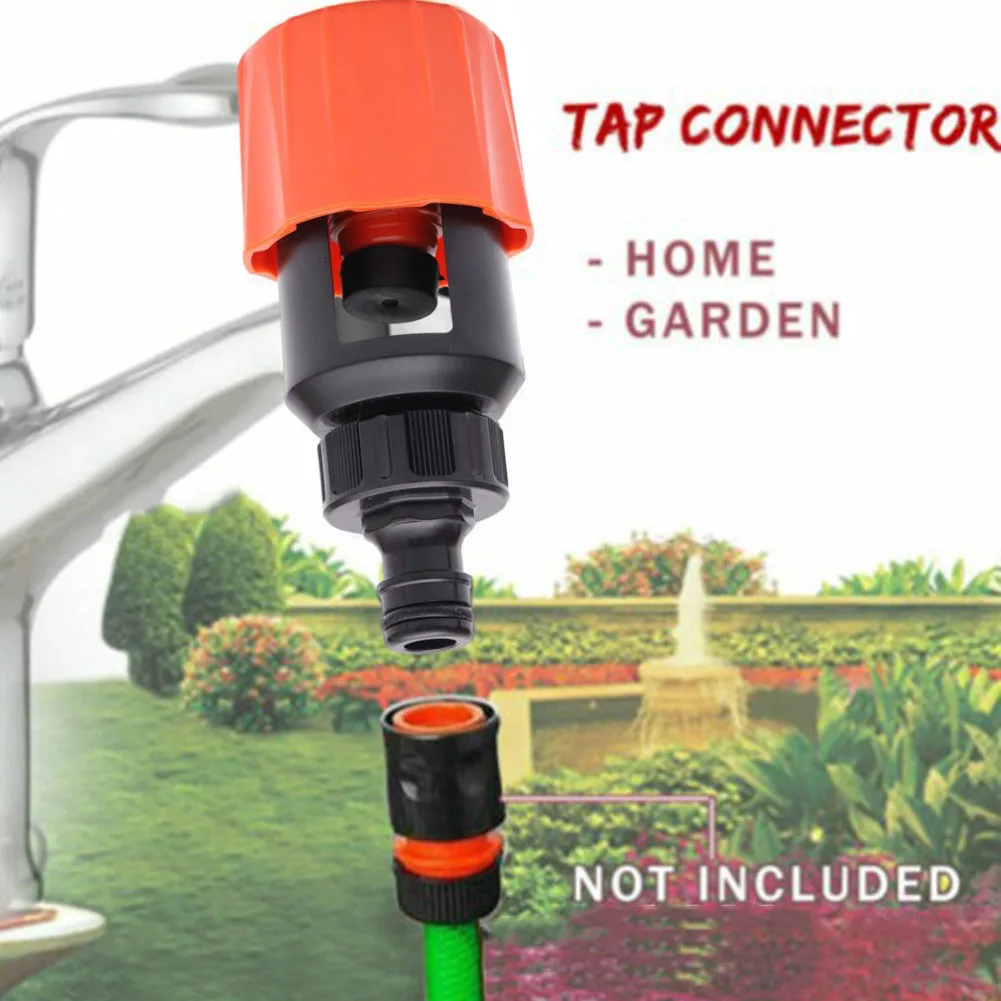 1pc Universal Tap To Garden Hose Pipe Connector Mixer Kitchen Tap Adapter Fitting Quick Indoor Outdoor Garden Accessories