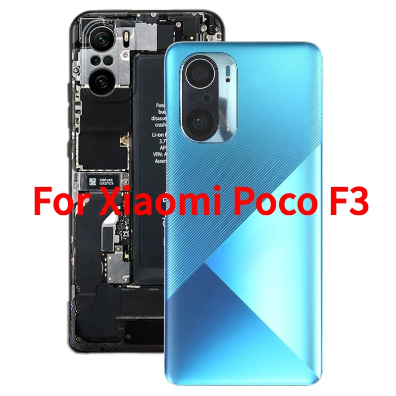 

Battery back cover for Xiaomi Poco F3 m2012k11ag