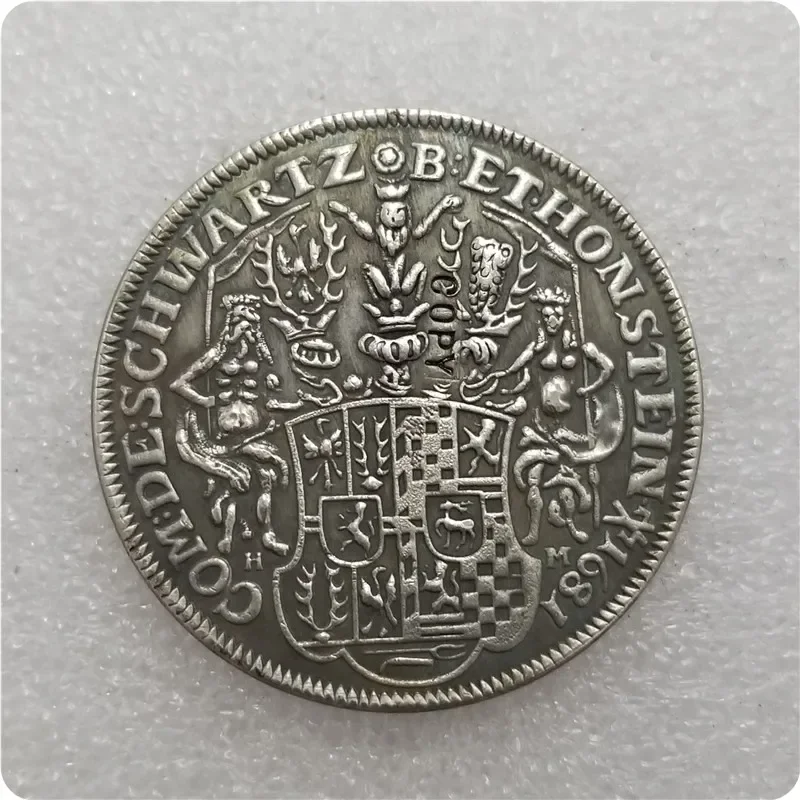 COPY REPLICA 1681 GERMANY COIN COPY Challenge Pocket Coins Christmas Gifts