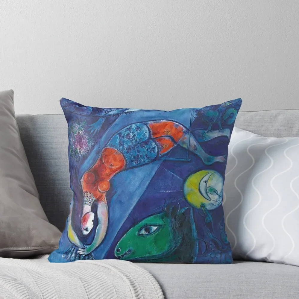 Art print of Marc Chagall, marc chagal paintings marc chagall Surréalisme Throw Pillow Pillow Case pillow