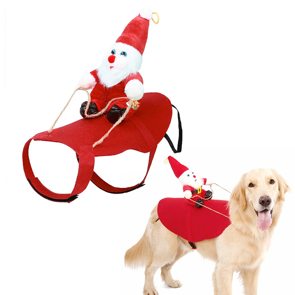 

Xl Size Pet Christmas Clothes Dog Party Costume Felt Cloth Comfortable and Durable Easy to Put on Great for Outdoor Activities