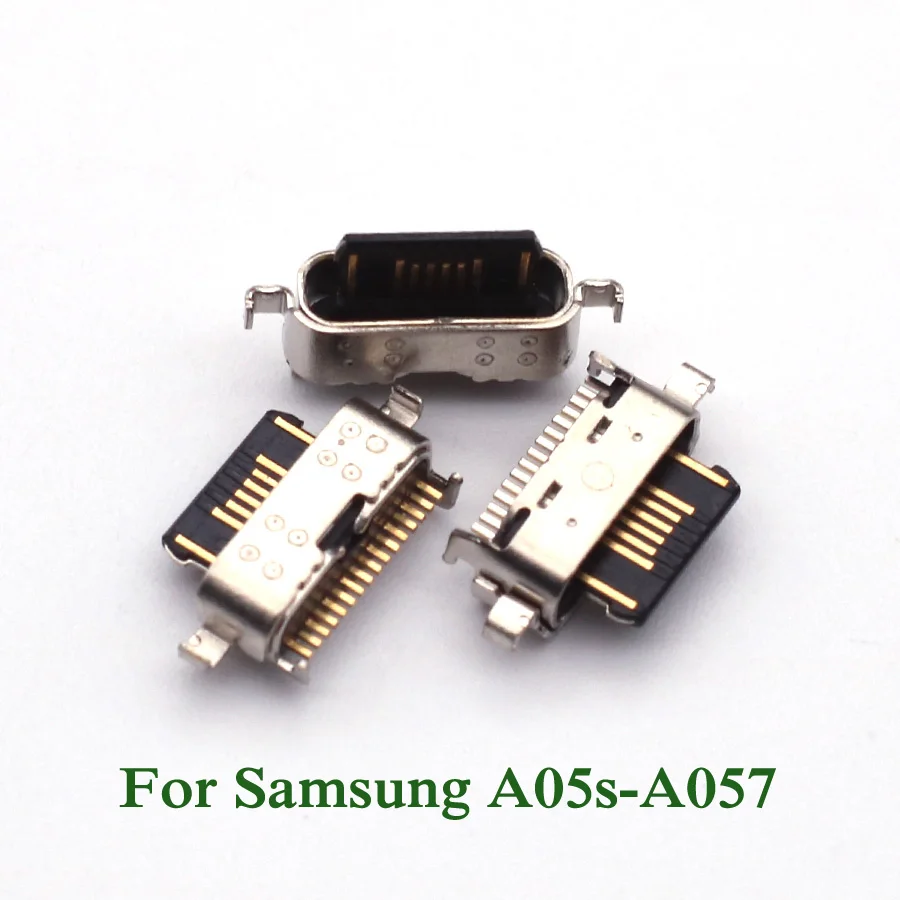 10 قطعة USB شحن ميناء موصل لسامسونج A04 A04S A14 A23 A33 A24 A34 A54 A53 5G A05 A05S A15 A25 A35 A55 A13 4G
