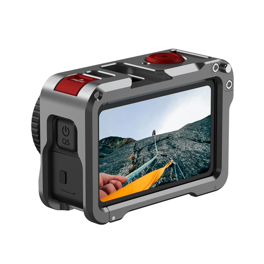 

Aluminum Alloy Frame Protective Accessory + Lens protection cover for DJI OSMO ACTION 6 Camera Case