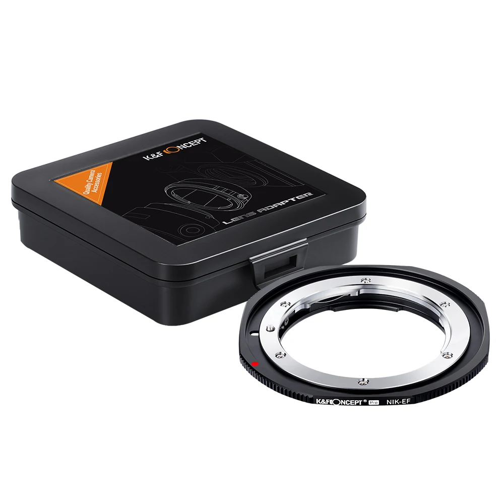 

K&F Concept NIK-EOS Lens Adapter for Nikon F/AF AI AI-S Lenses to EF EF-S Mount Cameras for 60D 50D 500D 550D 5D