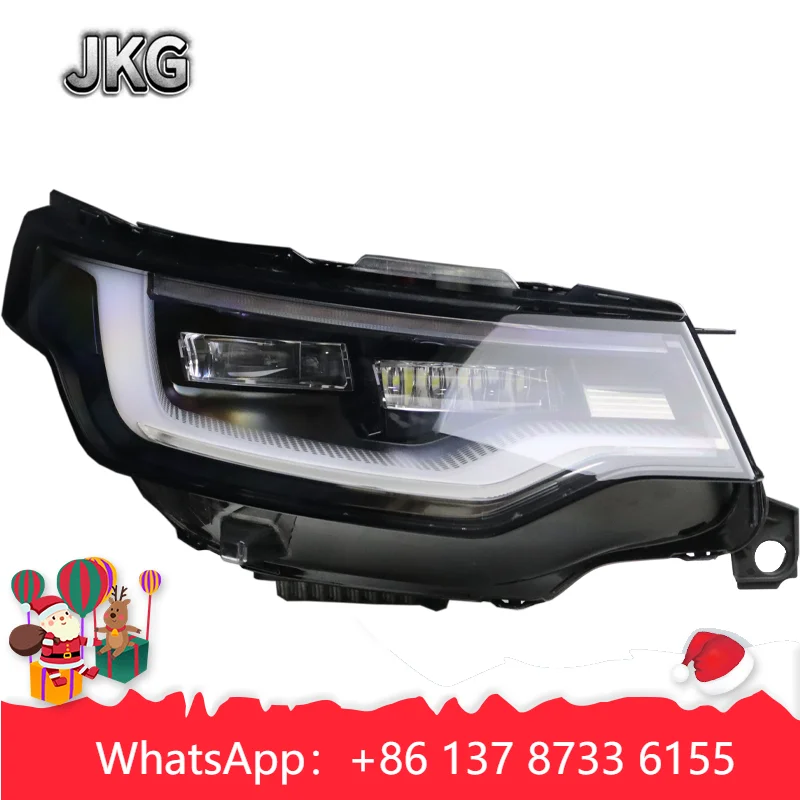 

For Original High Configuration LED Car Headlights For 2017-2024 Land Rover Discovery V 12V Volta Bulb