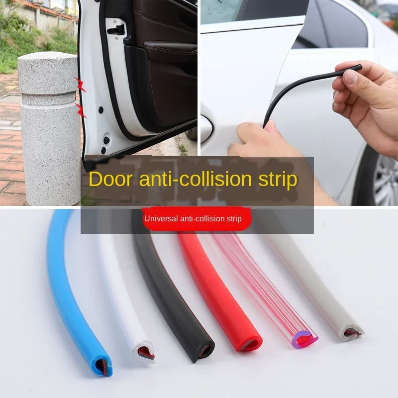 

Universal Car Door Edge Rubber Scratch Protector 5M 10M Moulding Strip Protection Strips Sealing Anti-rub DIY Car-styling