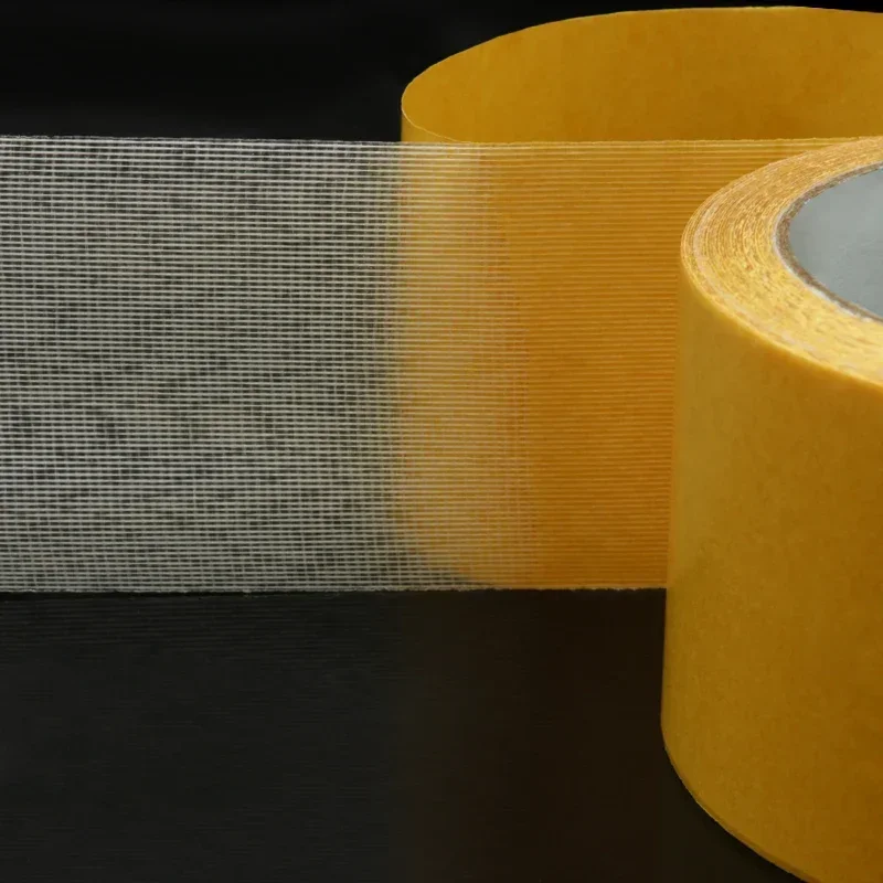 شريط قاعدة من القماش مزدوج الجوانب، تثبيت قوي، شبكة شفافة مقاومة للماء، ملصقات لاصقة عالية اللزوجة #6