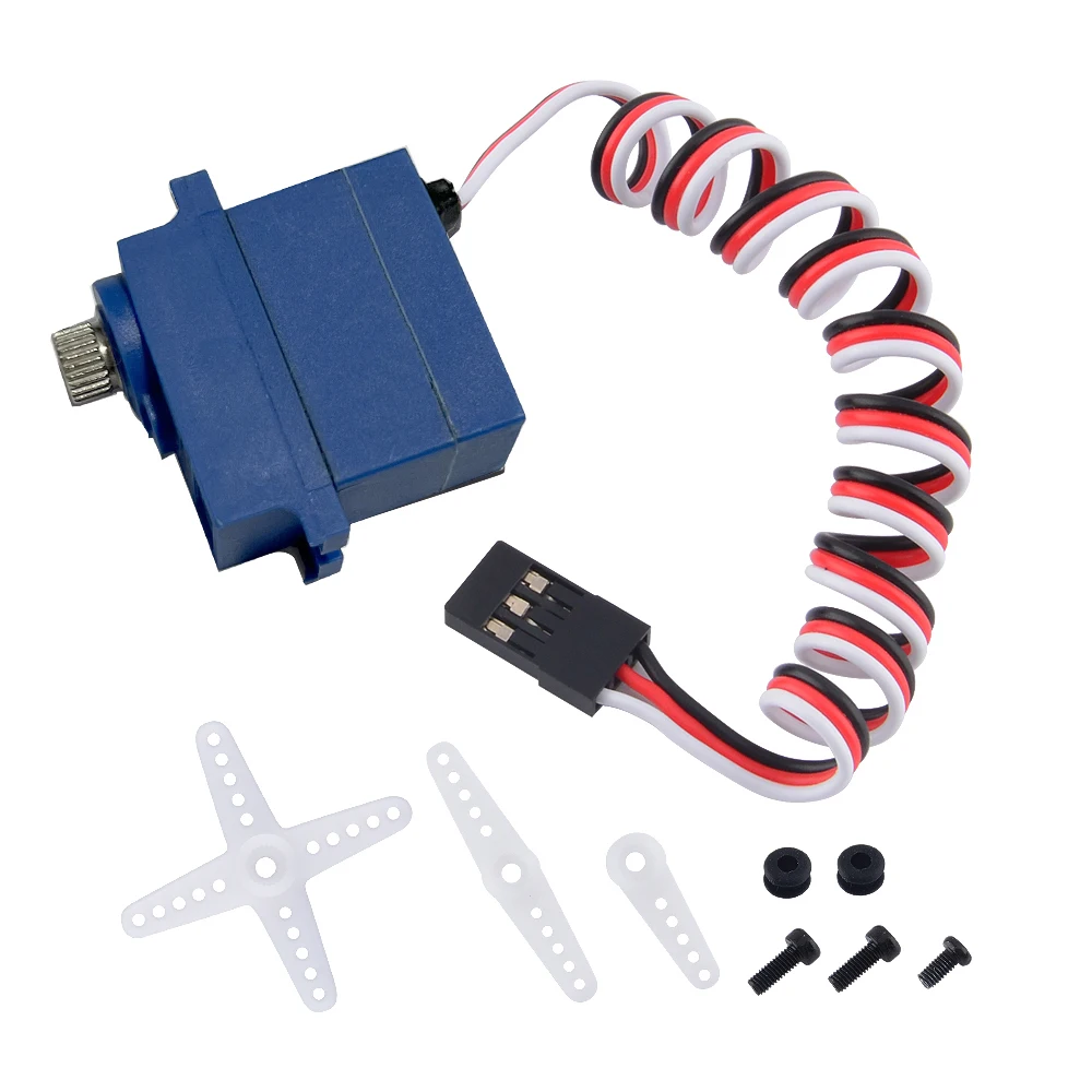 KOOTAI TR-4 2065 4.5KG Metal Gear Mini Servo 3 Pin 8.4V HV Cored Motor for 1/10 1/18 RC Car Model