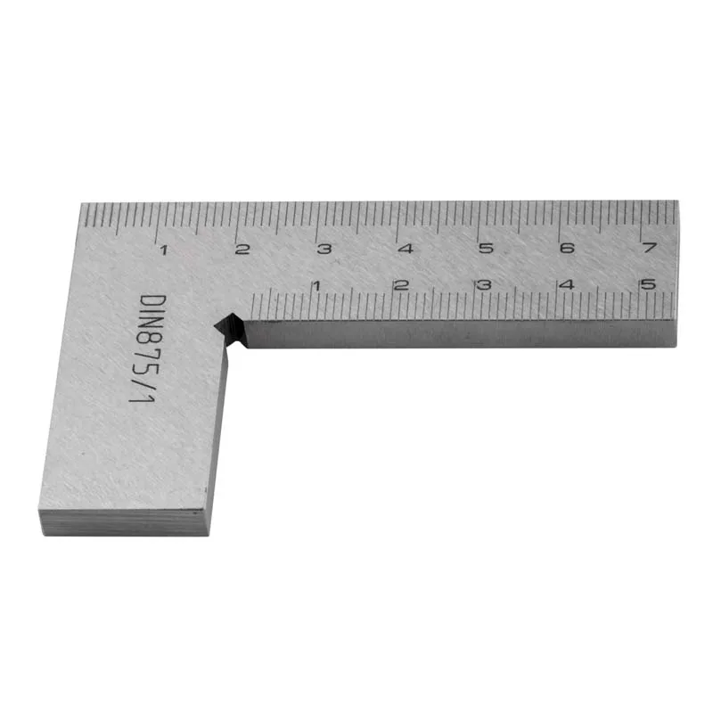 

Professional Euro Machinist Square 75x50mm Billet Stainless Steel 90° Right Angle Measuring Tool for Jewelers