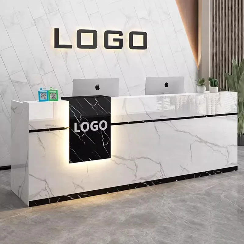 

Hotel Lobby Reception Desks Display Counter Beauty Salon Reception Desk Compact Counter Mostrador Negocio Office Furniture