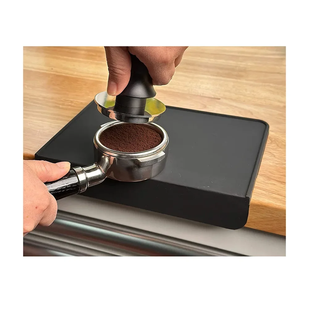 

For Free Sample Espresso Ramming Mat Food Grade Silicone Rubber Coffee Mat HOT SALES