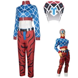 Cosplay Costume Guido Mista Golden Wind  costume Halloween Suit Set