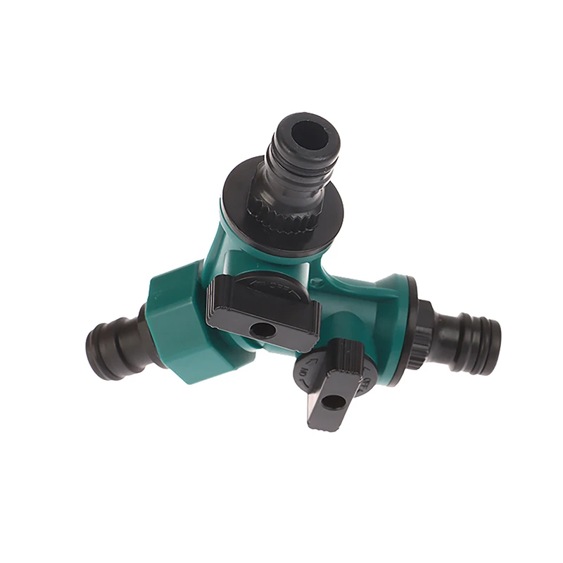 Lawn Irrigation Spray Heads Tube Splitter Y Adaptor Screw Hose Pipe Splitter Garden Hose Pipe Connector Tap Connector