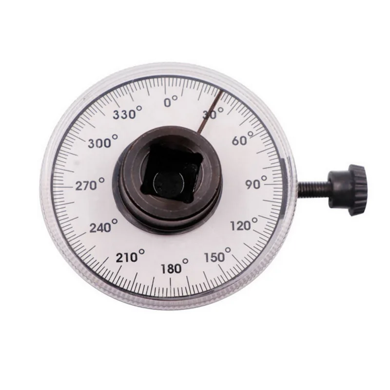 Automotive Torque Angle Gauge 1/2 Interface Torque Gauge With Scale 360 Degree Rotating Wrench Angle Measuring Tool