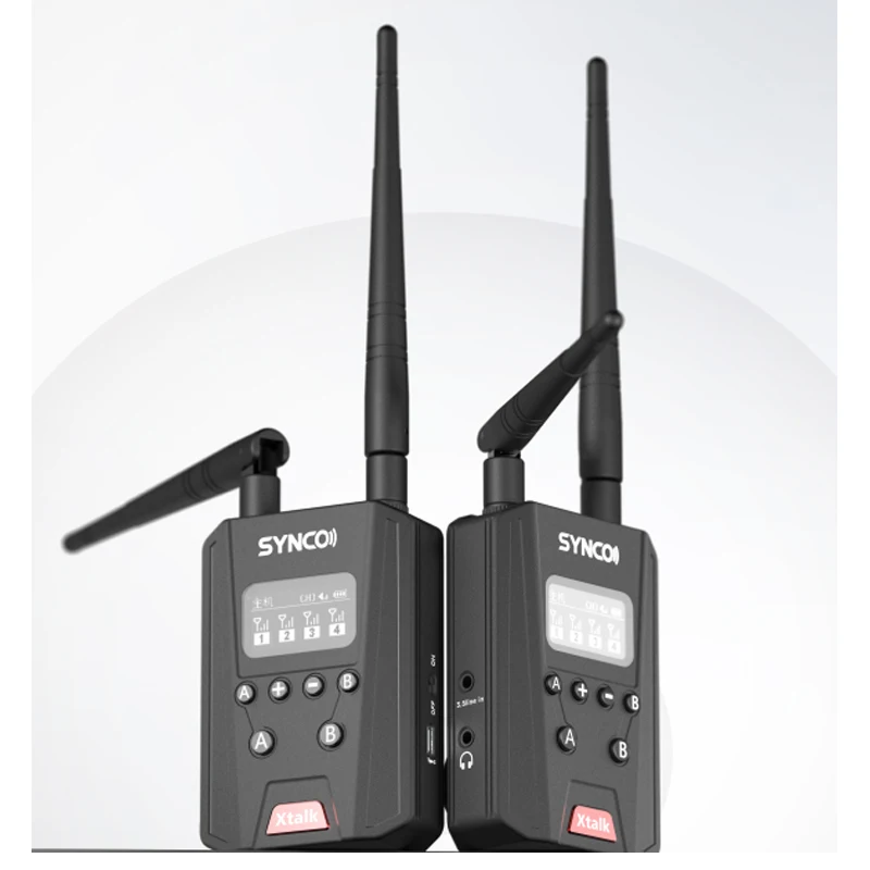 SYNCO Xtalk Link Signal Boost for Synco XTalk X5 Wireless Intercom System Team Communication to 1000M Distance