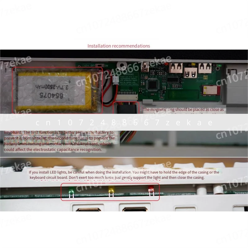 

Изменение емкости на беспроводной Bluetooth BLE BT, двухрежимное основное управление без клавиатуры, подходит для серии Pro2