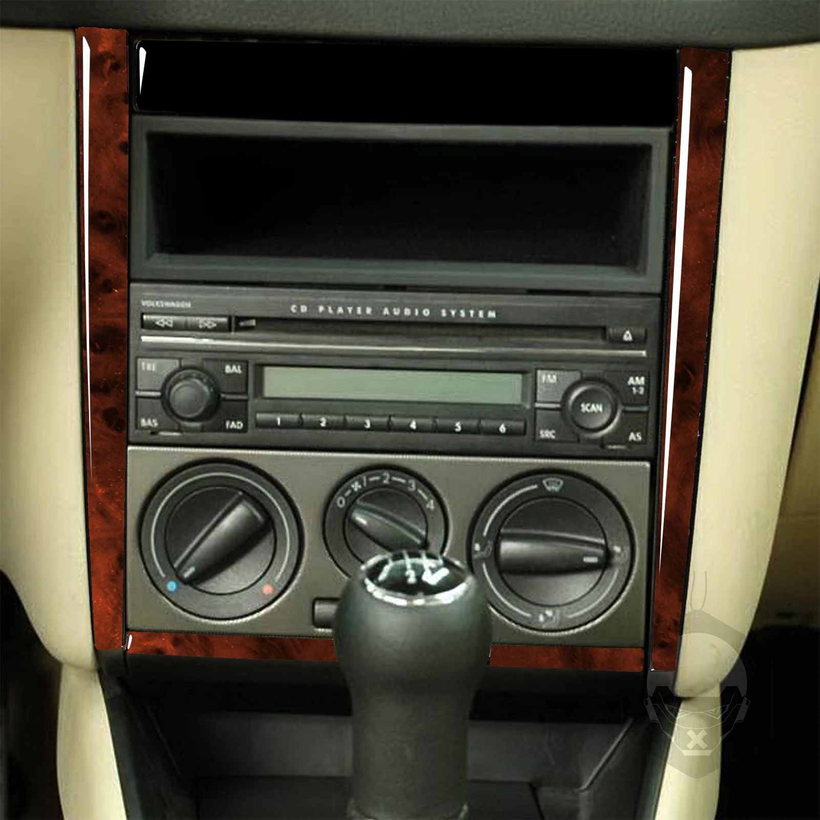 車内中央制御フレームカバー,トリムステッカー,木目調,プラス - Access Control Board 4 Door のレビューと価格