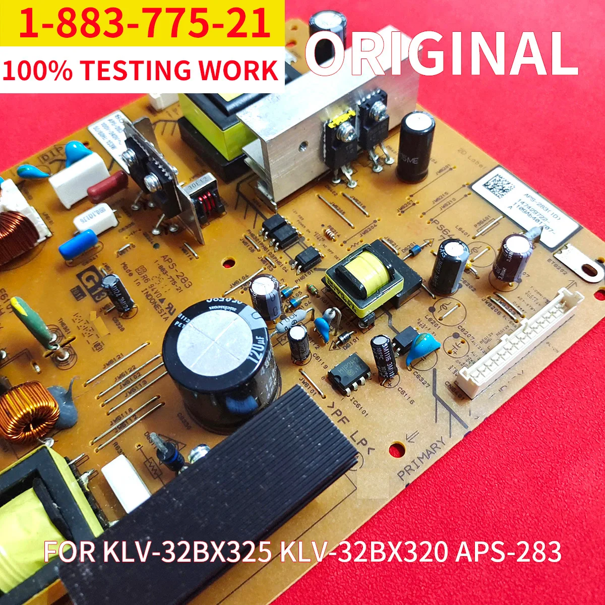オリジナル電源ボードklv-32bx325-323-320-1-883-775-21-aps-283